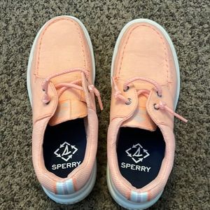 Coral Sperry Boat shoes